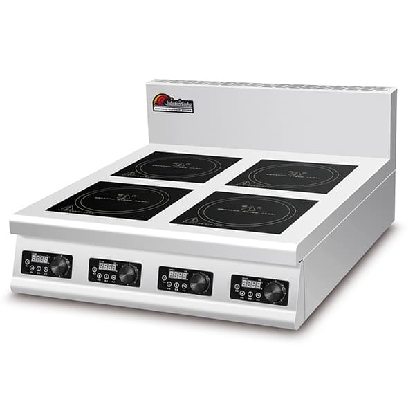 kompor induksi 4 cincin daya tinggi kompor komersial untuk dijual dapur komersial restoran industri profesional untuk harga jual