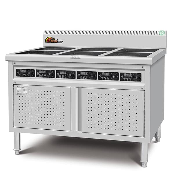 commercial 6 ring induction hob for restaurant for sale price manufacturers
