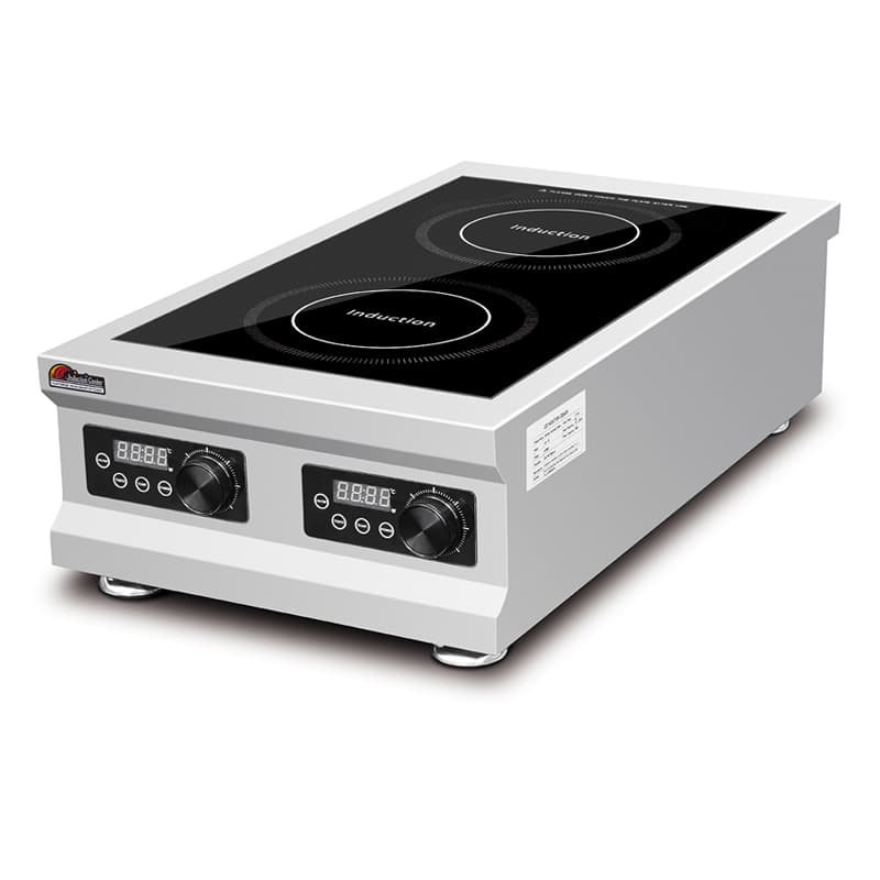 2 אינדוקציה כיריים מסחרי מטבחים מסעדה תעשייתי למכירה מחיר