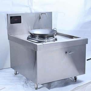 wok indução cooktop industrial eletrico