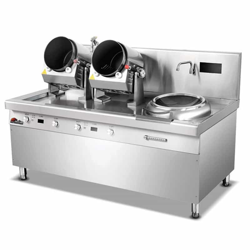ovo frito máquina de arroz mexa a frigideira para comercial de restaurante preço de venda do fabricante